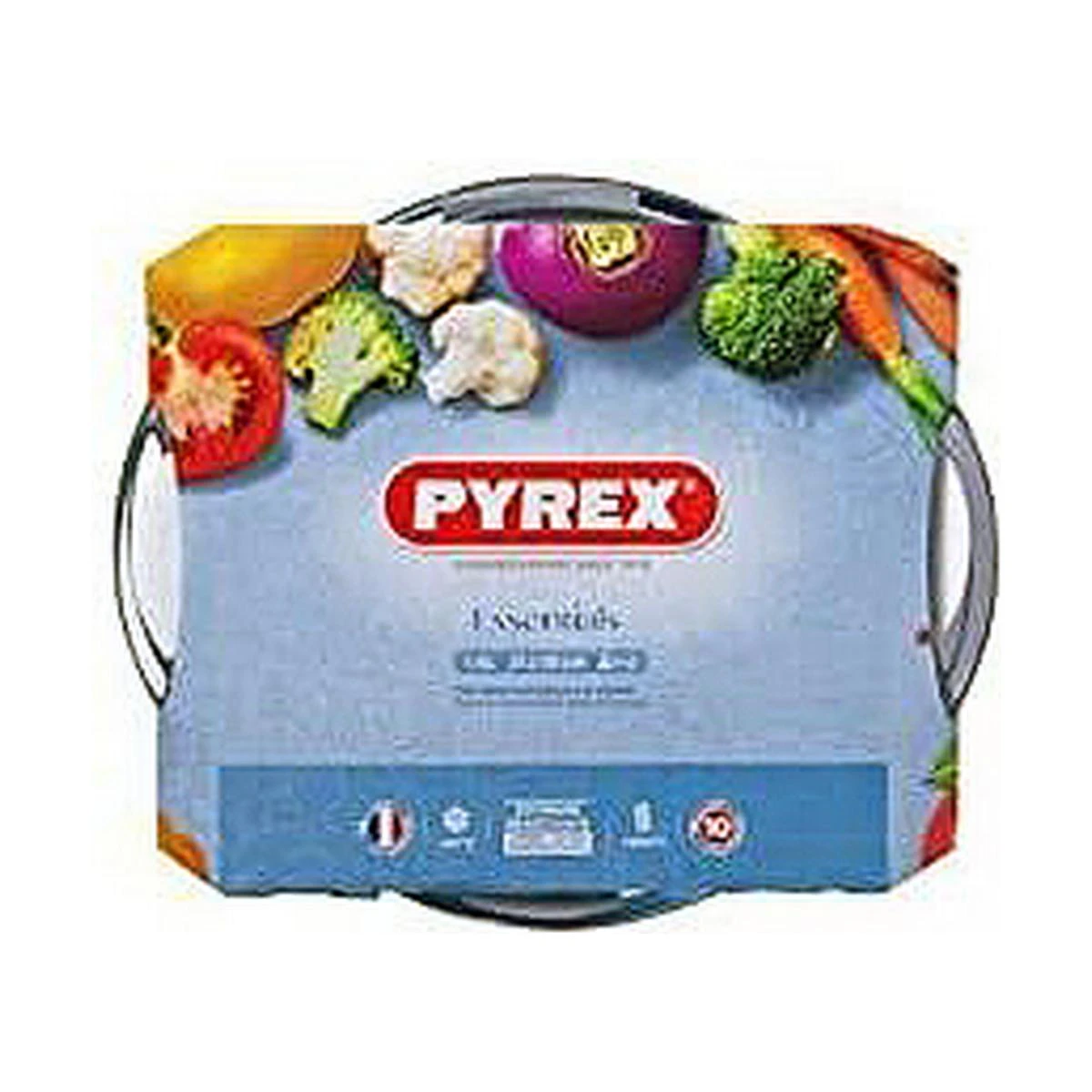Pyrex puodai su dangčiu Pyrex Permatomas stiklas (0,4 l)