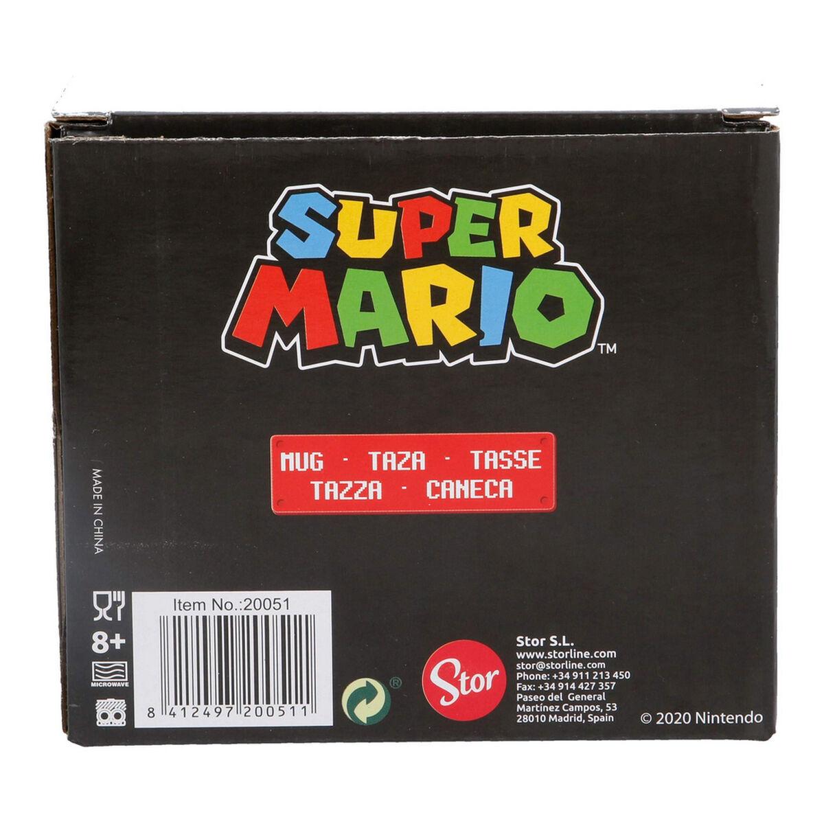 Stor SUPER MARIO NINTENDO KERAMINIS PUODYLIS DOVANŲ LICENCIJA 325ml