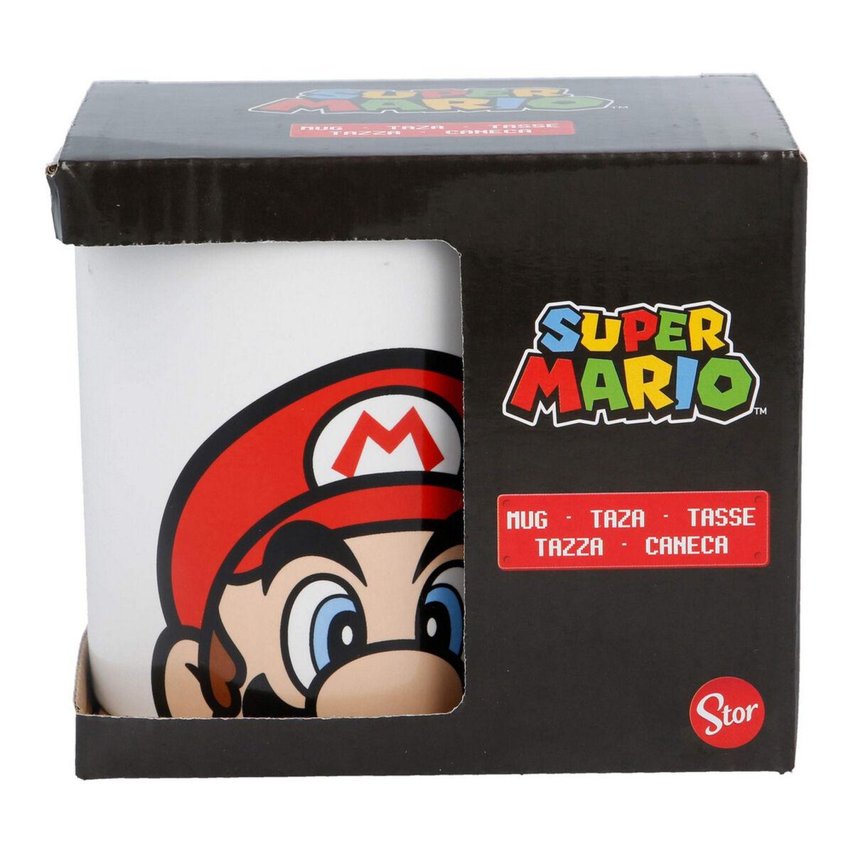 Stor SUPER MARIO NINTENDO KERAMINIS PUODYLIS DOVANŲ LICENCIJA 325ml