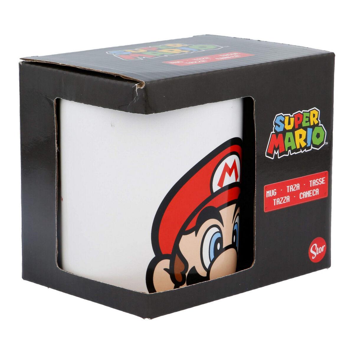 Stor SUPER MARIO NINTENDO KERAMINIS PUODYLIS DOVANŲ LICENCIJA 325ml