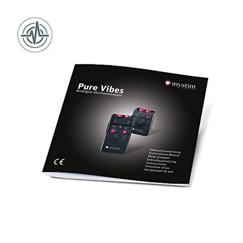 Mystim Pure Vibes instrukcijų knygelė