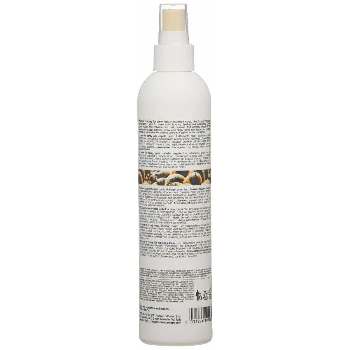 Nenuskalaujamas kondicionierius garbanotiems plaukams Milk Shake Curl Passion Leave In Conditioner 300 ml
