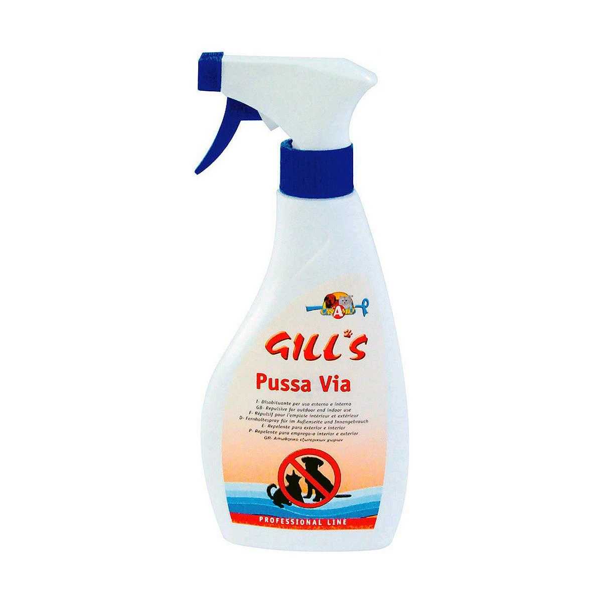 Croci Spa GILL'S PUSSA VIA atbaidymo priemonė šunims ir katėms 300ml