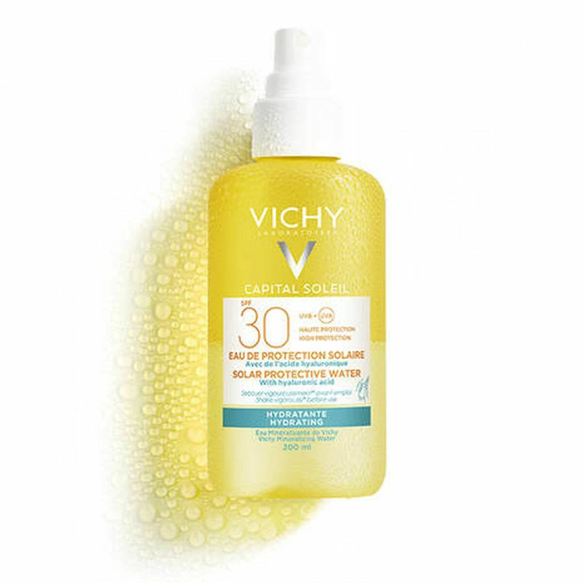 Vichy Ideal Soleil Solar Protective Vanduo Hydrating Spf30 Purškiklis apsauginis purškiklis nuo saulės 200ml