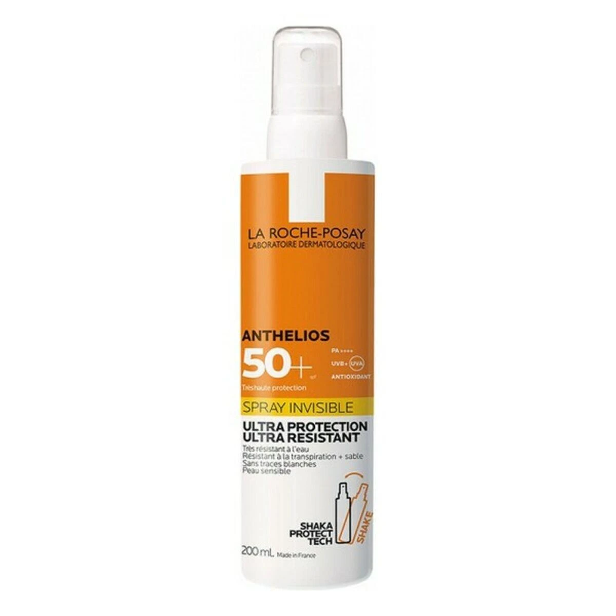 La Roche Posay Anthelios Invisible Purškiklis Ultra Resistant SPF 50+ apsauginis purškiklis nuo saulės, 200 ml