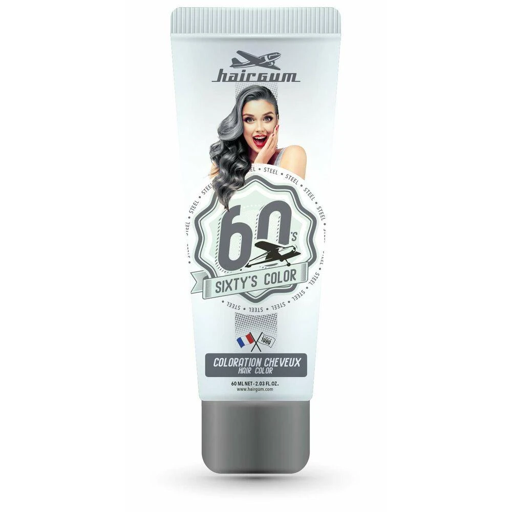 Hairgum Sixty's Color plieniniai dažai