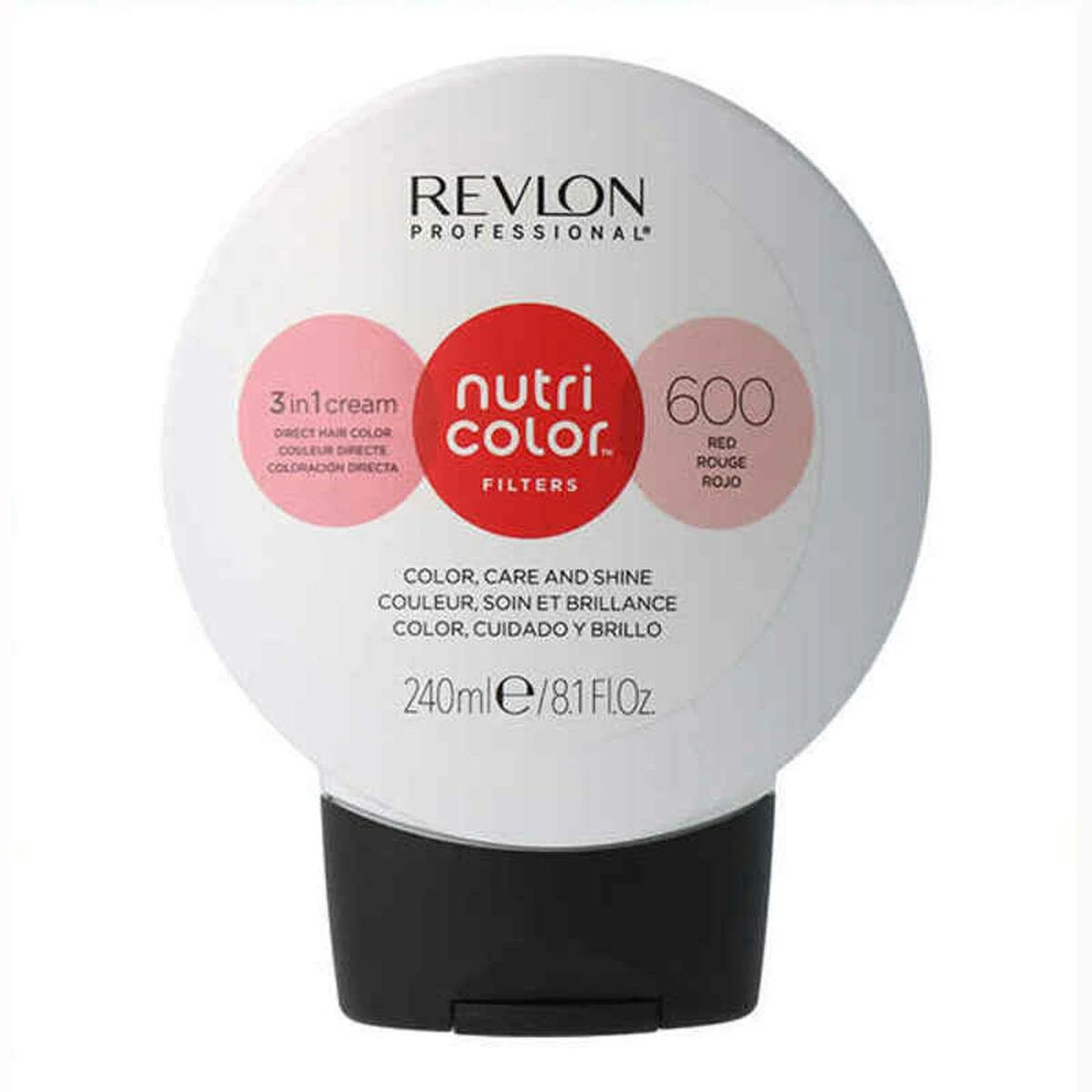 Revlon Nutri Color 600 raudoni plaukų dažai