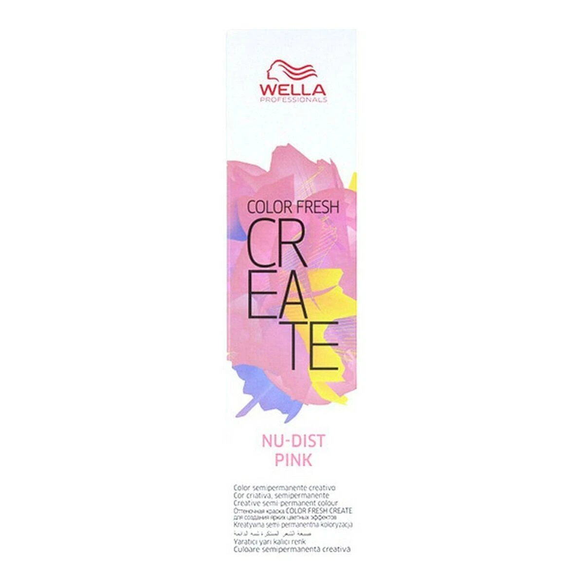 Plaukų dažai Wella Color Fresh Create 60ml - Nu-Dist Rožinė