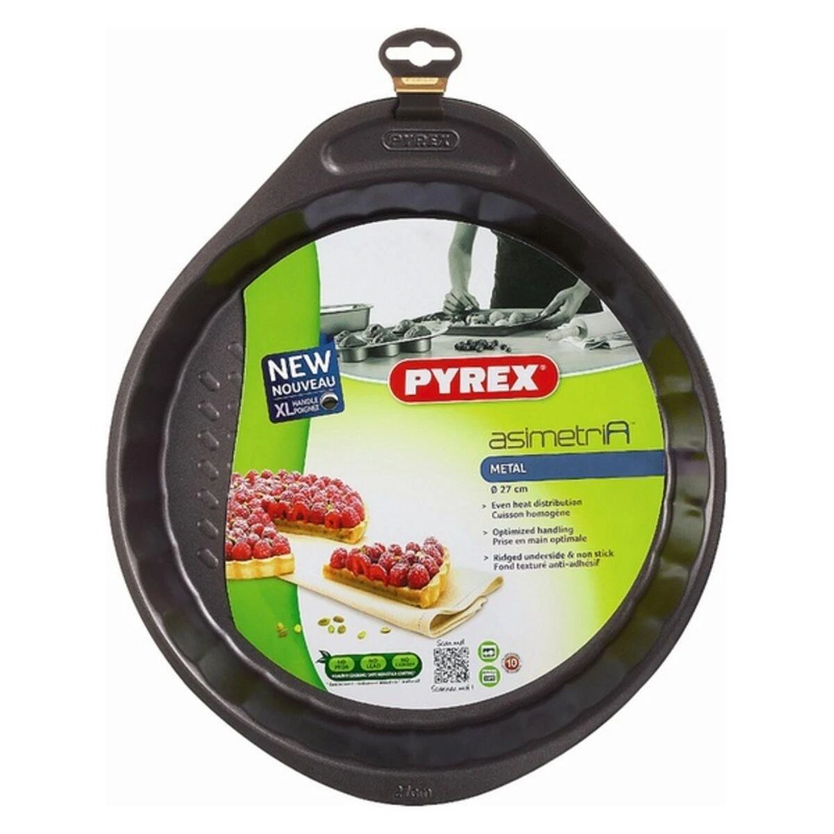 Kepimo forma pyragui PYREX ASIMETRIA 40556 27 cm