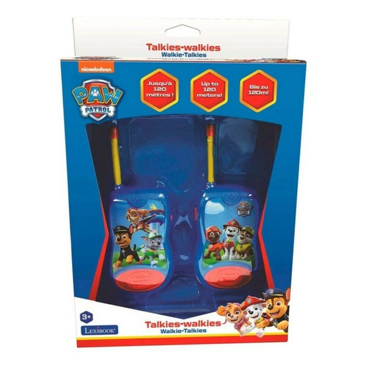 Walkie Talkie Paw Patrol TW12PA4206 Lexibook