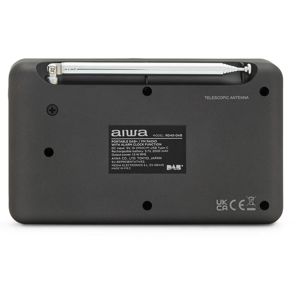 Aiwa Radijas Nr. RD-40DAB / BW