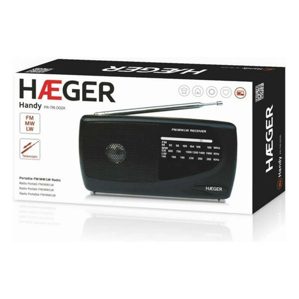 Radio Haeger Radio AM/FM Haeger Handy