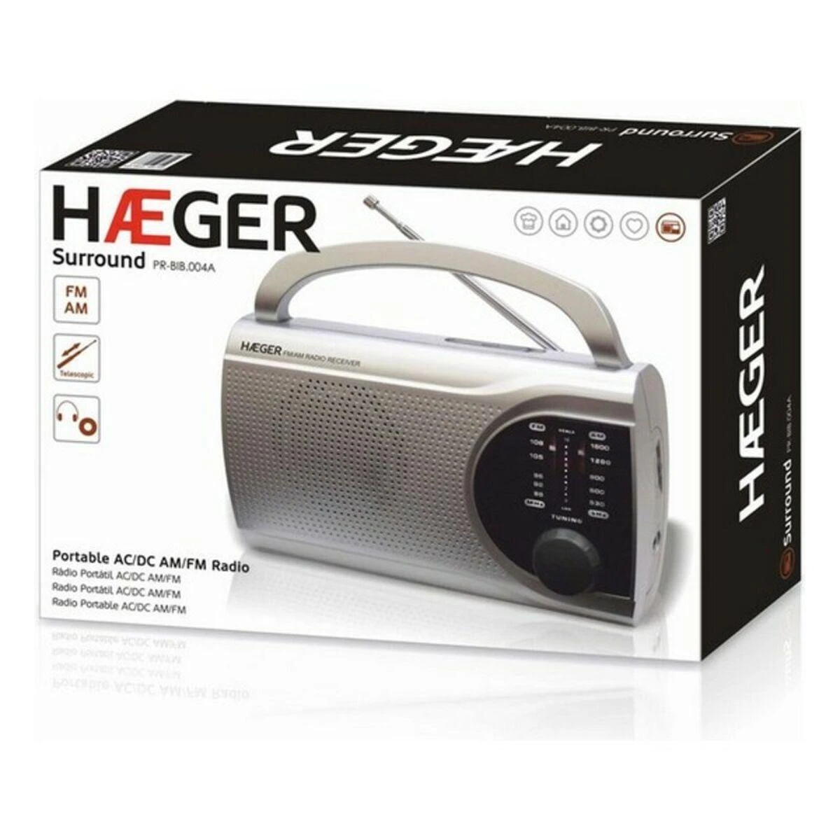 Radio Haeger Haeger PR-BIB.004B Surround Radio