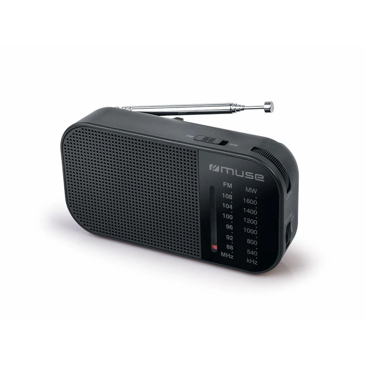 Muse | M-025 R | Portable radio | Juodas