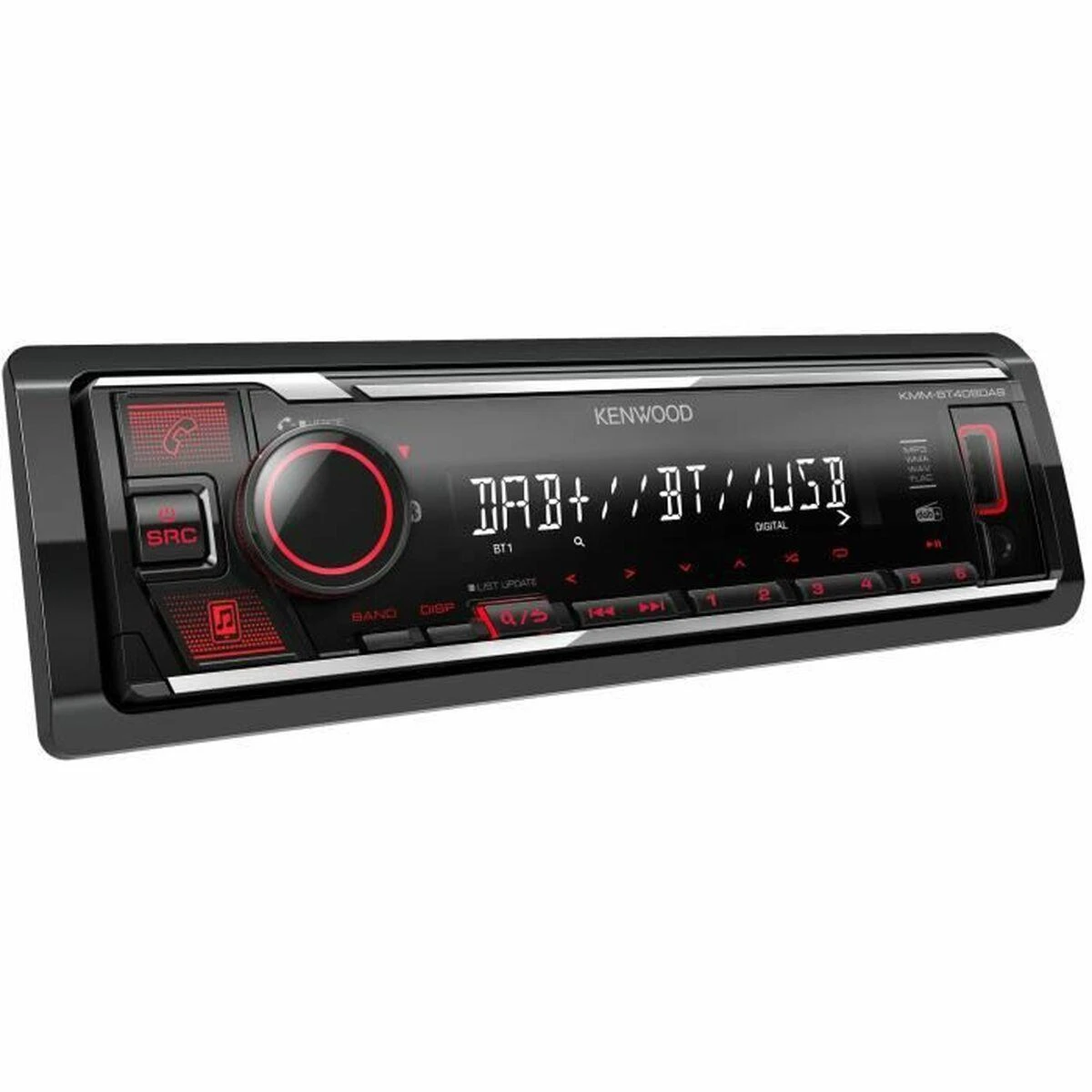 Automagnetola Automobilių radijas Kenwood Kenwood KMBT408DAB