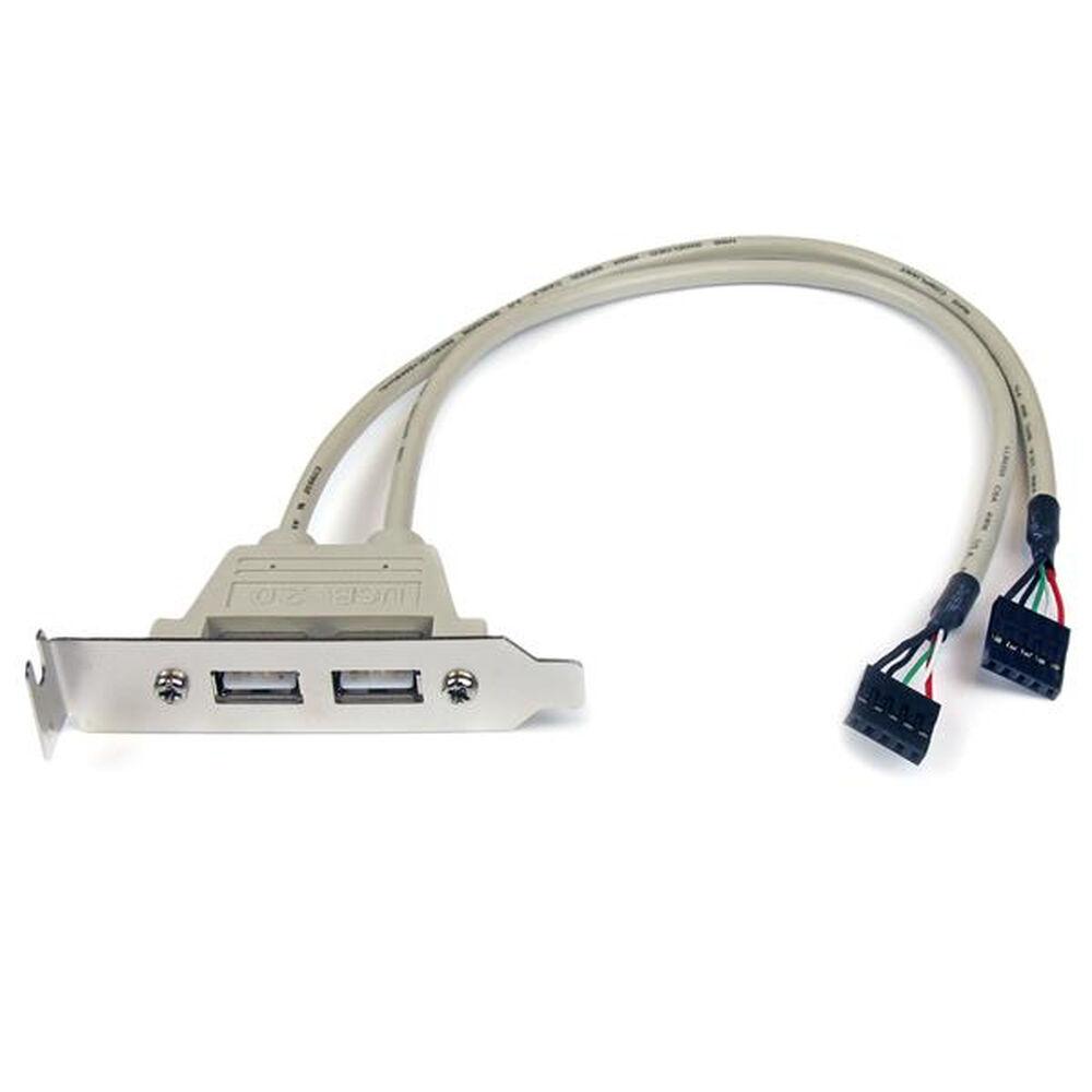 „StarTech Track“ 2x USB 2.0 (USBPLATELP)