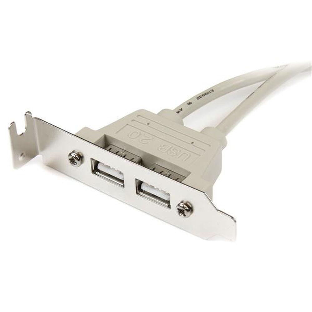 „StarTech Track“ 2x USB 2.0 (USBPLATELP)