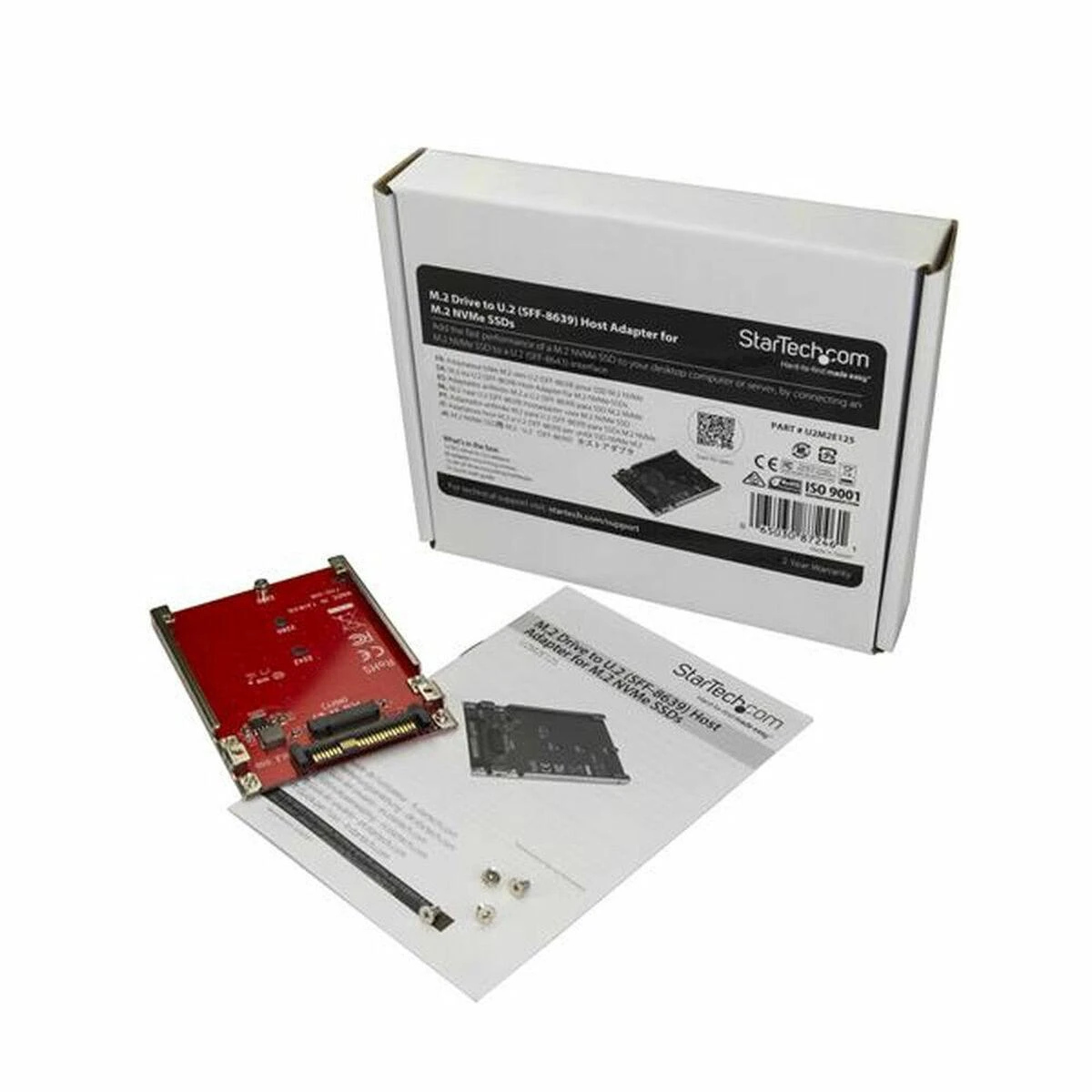 StarTech Adapteris M.2 to U.2 SFF-8639 (U2M2E125)