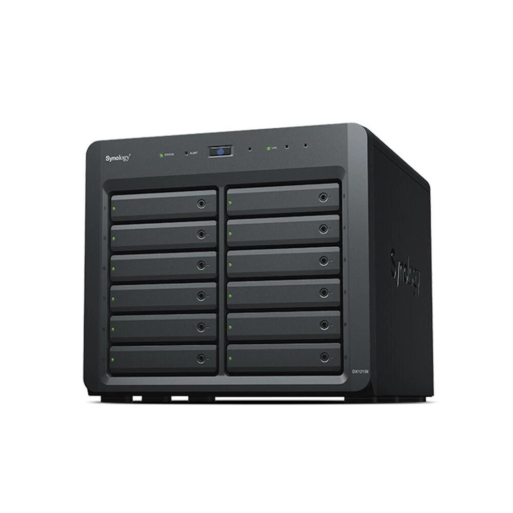 Serveris NAS PLĖTIMO BOKŠTAS 12 ĮDĖKLŲ / BE HDD DX1215II SYNOLOGY