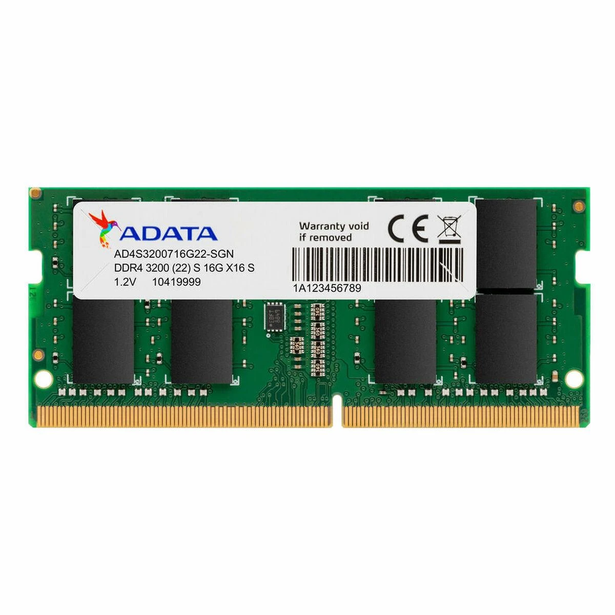 Nešiojamo kompiuterio atmintis ADATA Premier DDR4 3200 SODIM 8GB CL22 ST atmintis