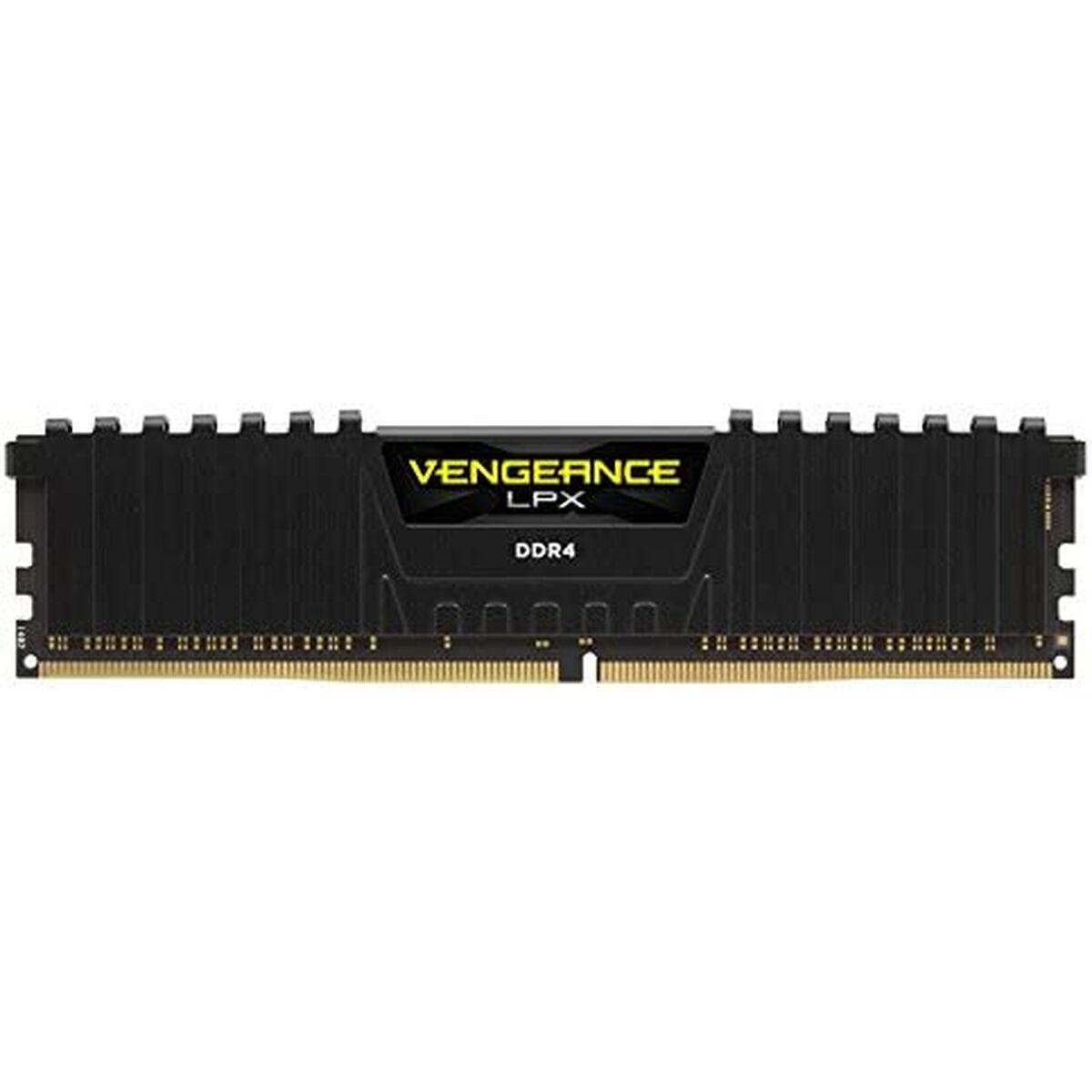 CORSAIR 16GB RAMKit 2x8GB DDR4 3000MHz 2x288Dimm Unbuffered 16-20-20-38 Vengeance LPX Juodas Heat Spreader 1,35V XMP2.0