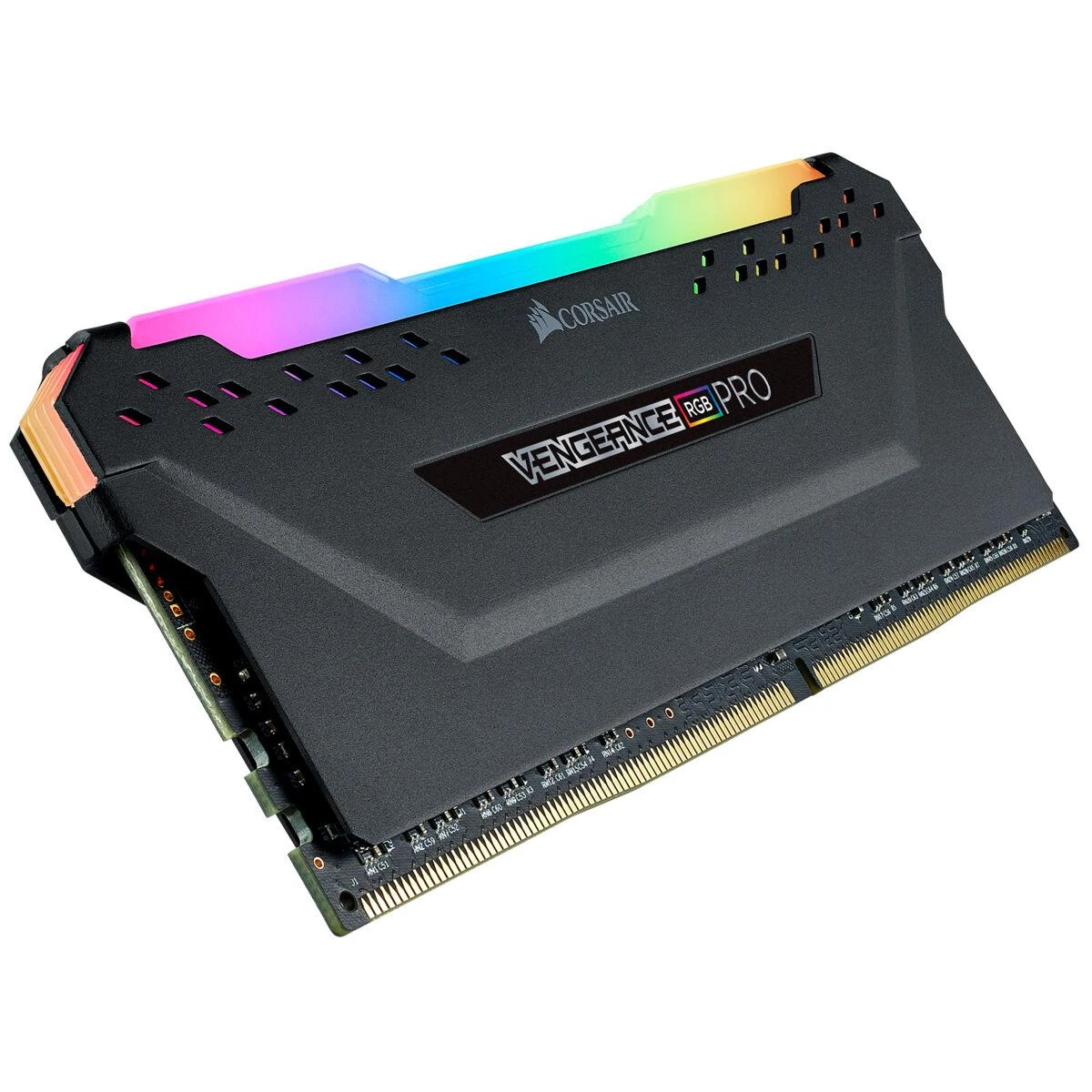 RAM CORSAIR DDR4 3200MHz 8GB 1x8GB DIMM Unbuffered Vengeance RGB PRO Heatspreader RGB LED 1,35V, skirtas AMD