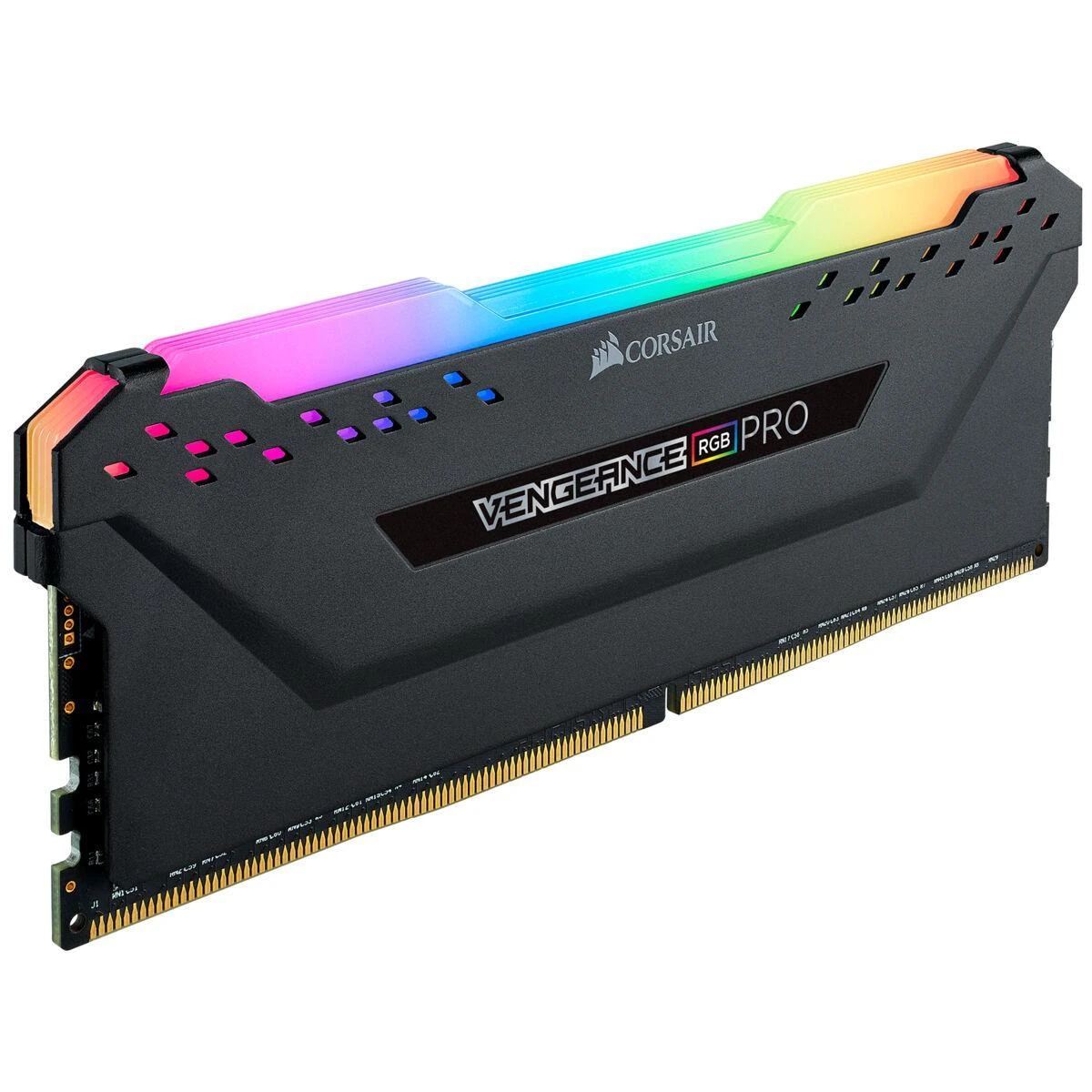 RAM CORSAIR DDR4 3200MHz 8GB 1x8GB DIMM Unbuffered Vengeance RGB PRO Heatspreader RGB LED 1,35V, skirtas AMD