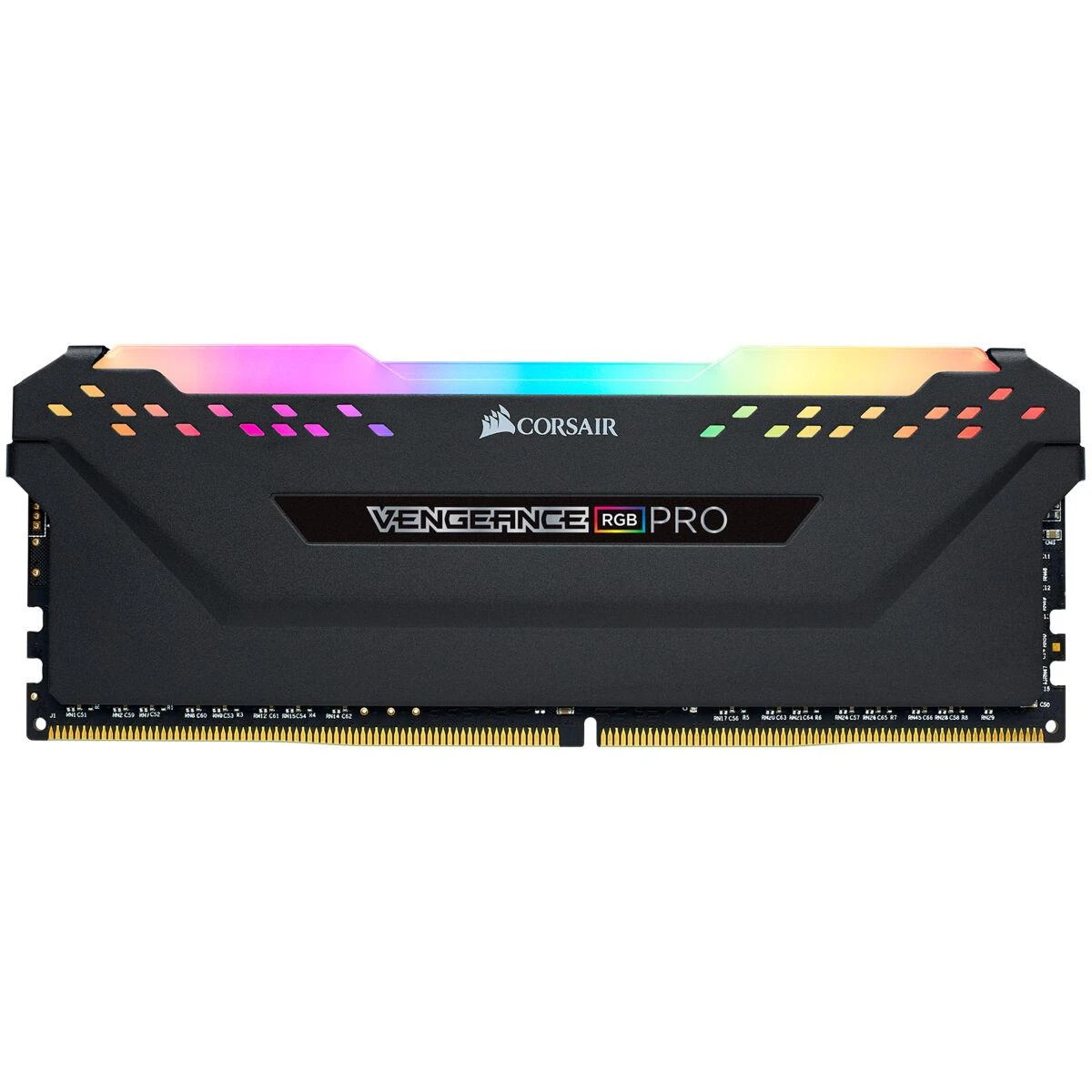 RAM CORSAIR DDR4 3200MHz 8GB 1x8GB DIMM Unbuffered Vengeance RGB PRO Heatspreader RGB LED 1,35V, skirtas AMD