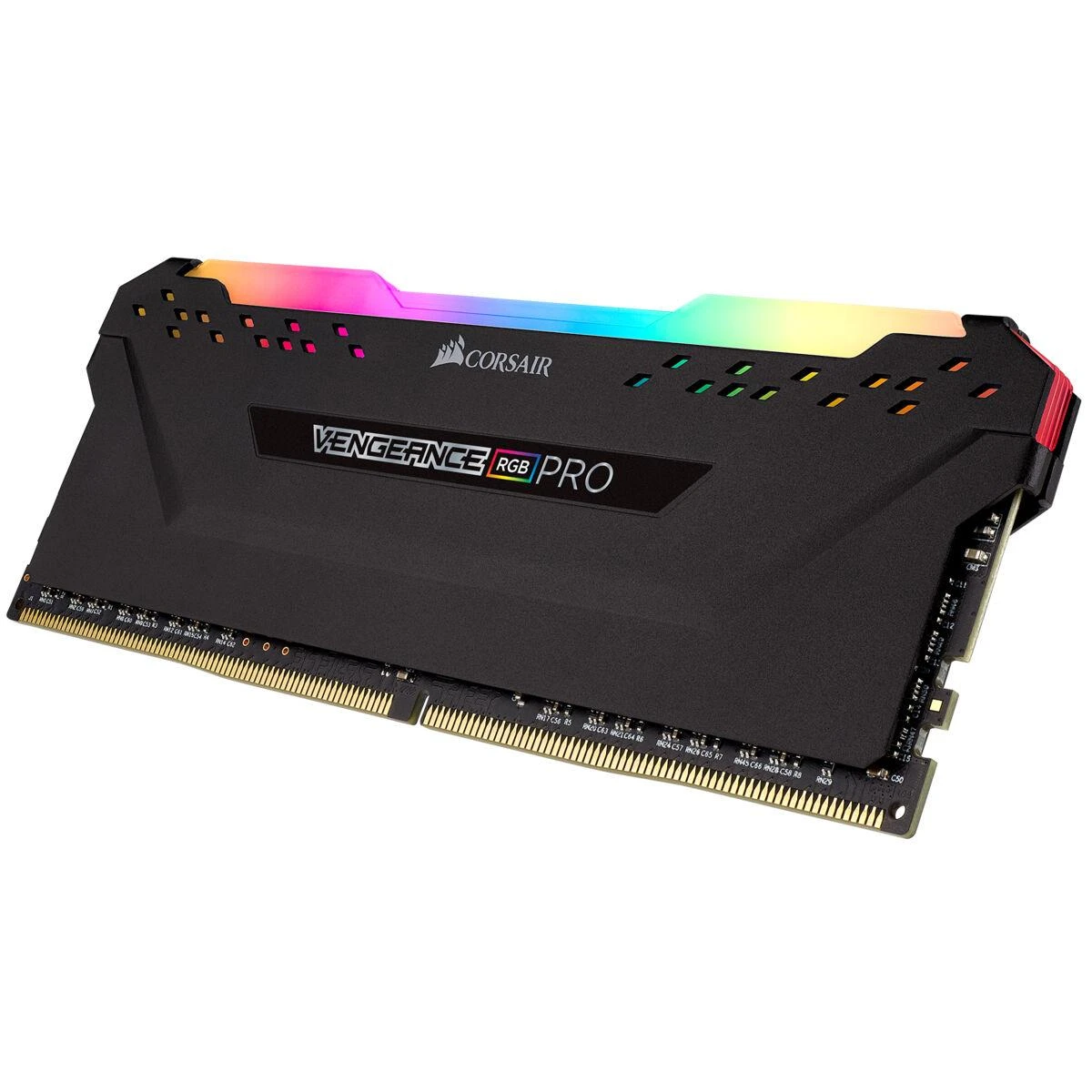 RAM CORSAIR DDR4 3200MHz 8GB 1x8GB DIMM Unbuffered Vengeance RGB PRO Heatspreader RGB LED 1,35V, skirtas AMD