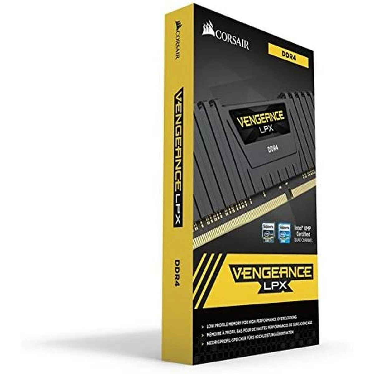 RAM CORSAIR 16GB DDR4 2666MHz 1x288 Dimm unbuffered 16-18-18-35 Vengeance LPX Juodas Heat Spreader 1,2V XMP2.0