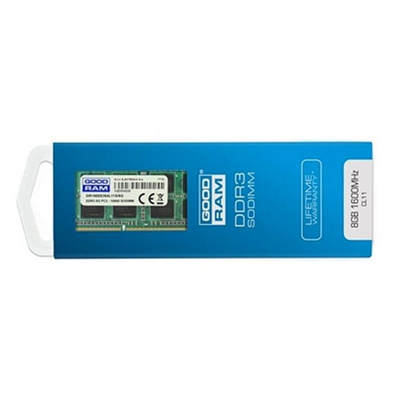 Nešiojamo kompiuterio atmintis Goodram 8GB DDR3 SO-DIMM atminties modulis 1333 MHz