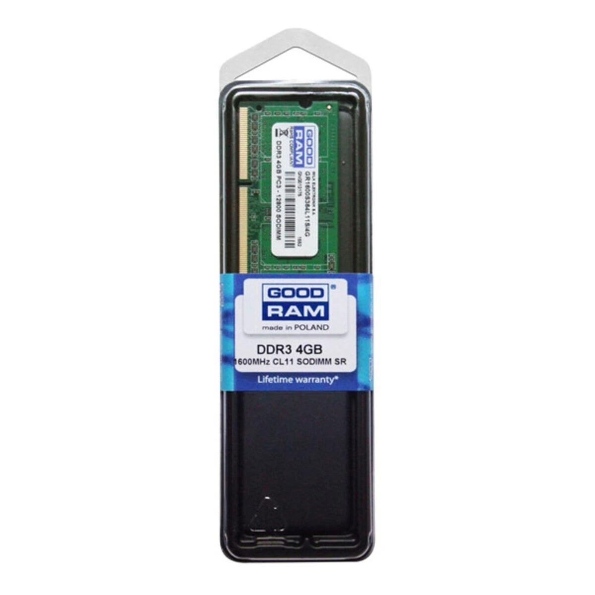 GOODRAM GR1600S364L11S/4G GOODRAM DDR3 4GB 1600MHz CL11 SODIMM 1.5V (512x8)