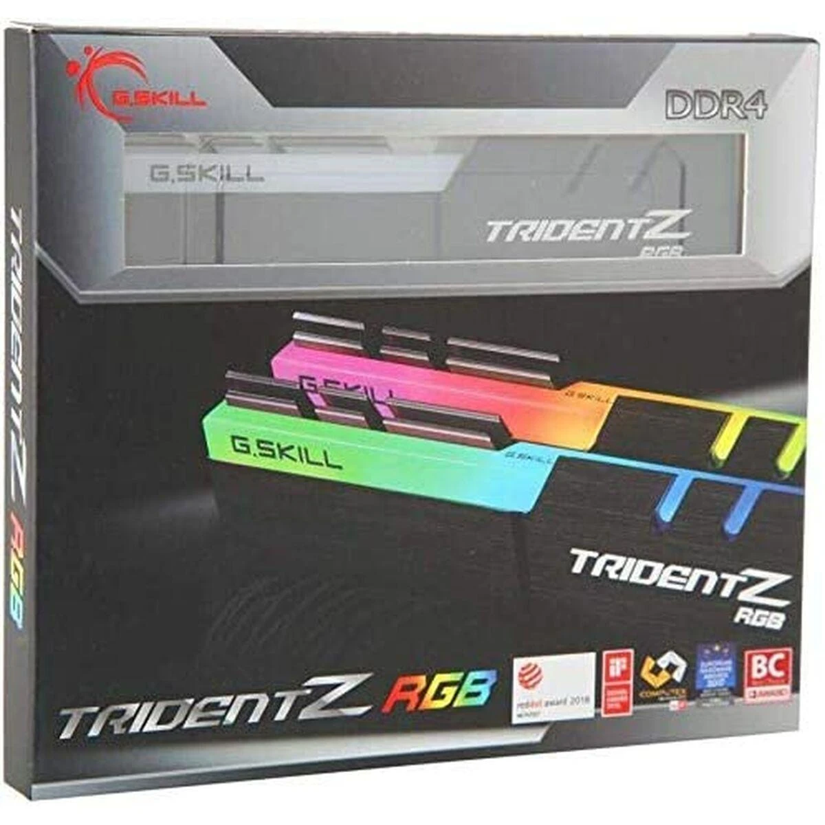 RAM G.Skill Trident Z RGB F4-3200C16D-16GTZR atminties modulis 16 GB 2 x 8 GB DDR4 3200 MHz