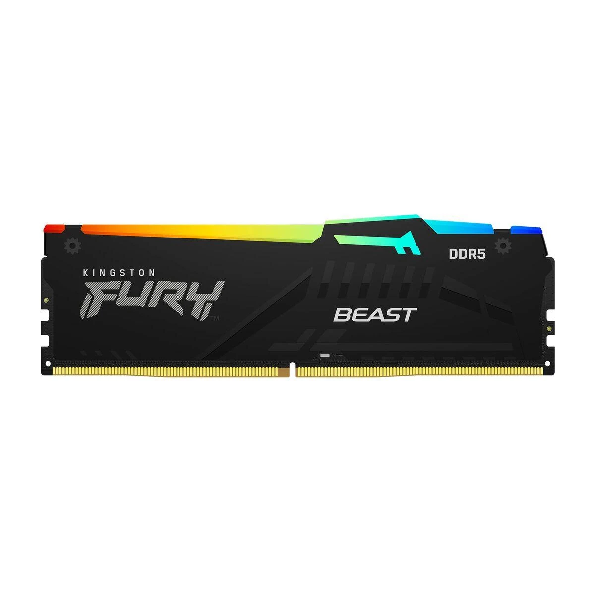 RAM Kingstonas | Fury Beast RGB | 32 komplektas (16GBx2) GB | DDR5 | 5600 MHz | PC/serveris | Registracijos Nr. | ECC Nr
