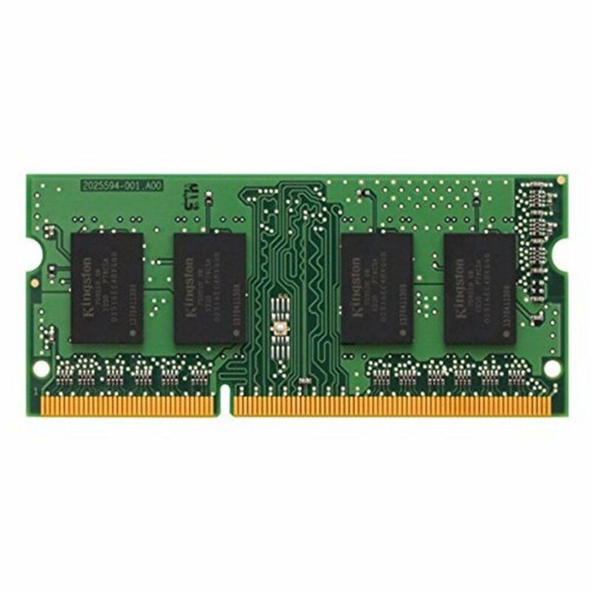 RAM Kingston KCP sistemai būdinga 4 GB, SO-DIMM, DDR3L, 1600 MHz, CL11 KCP3L16SS8/4 / KING-1997