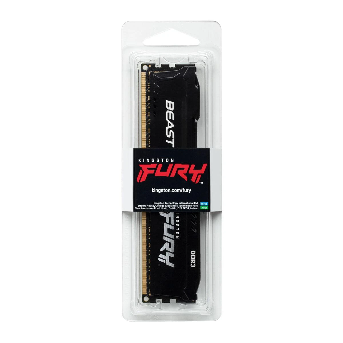 RAM Kingstonas | 8 GB | DDR3 | 1866 MHz | PC/serveris | Registracijos Nr. | ECC Nr