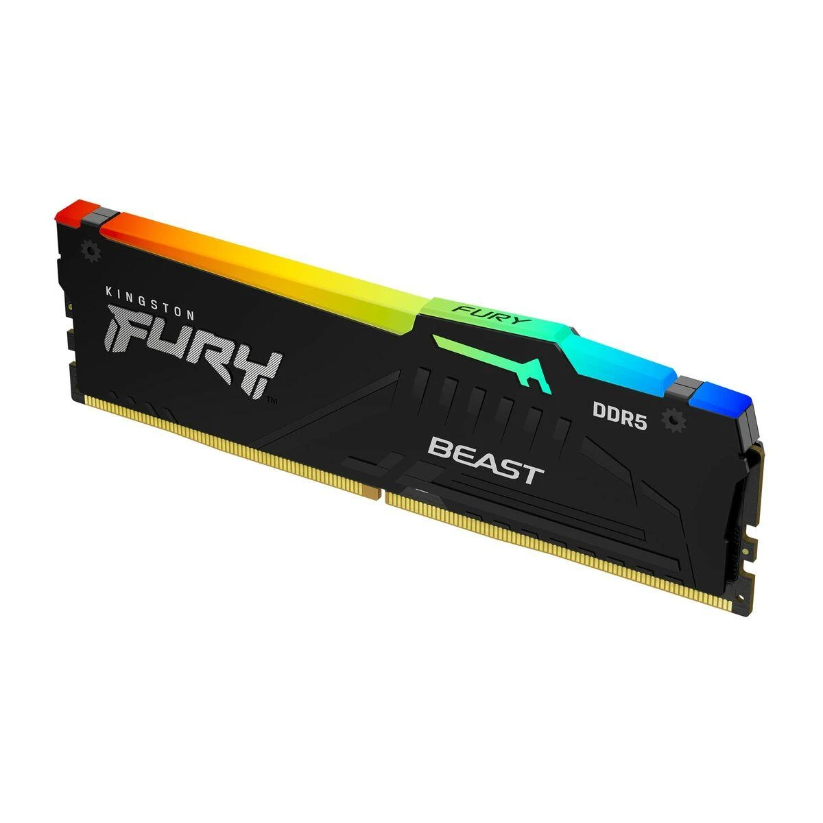 Kingston FURY Beast DDR5 atminties modulis su RGB apšvietimu
