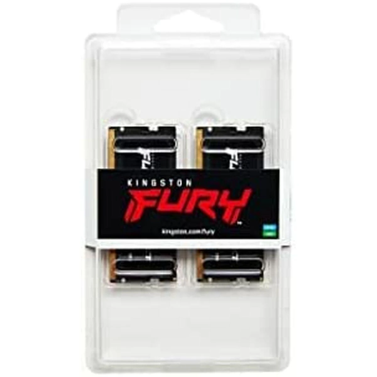 Nešiojamo kompiuterio atmintis KINGSTON 64GB 5600MT/s DDR5 CL40 SODIMM rinkinys iš 2 FURY Impact PnP