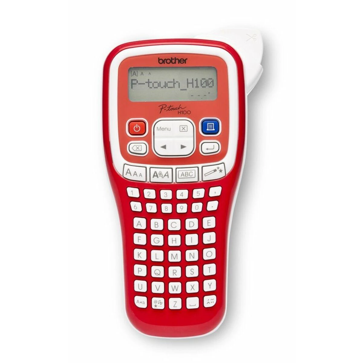 BROTHER PT-H100R LABEL THERMO Spausdintuvas PORTABLE (Baltas-Raudonas)