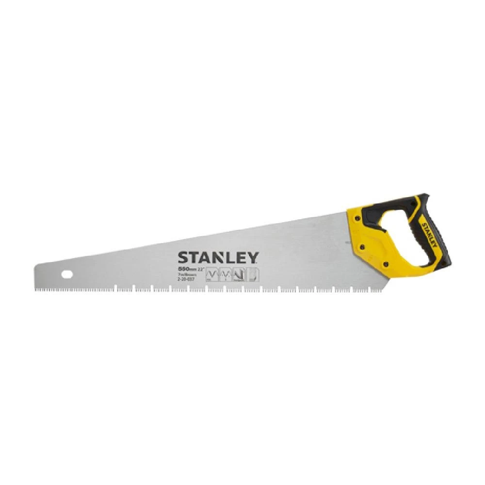 Pjūklas gipsokartonui Stanley Dynagrip Jet-Cut; 550 mm