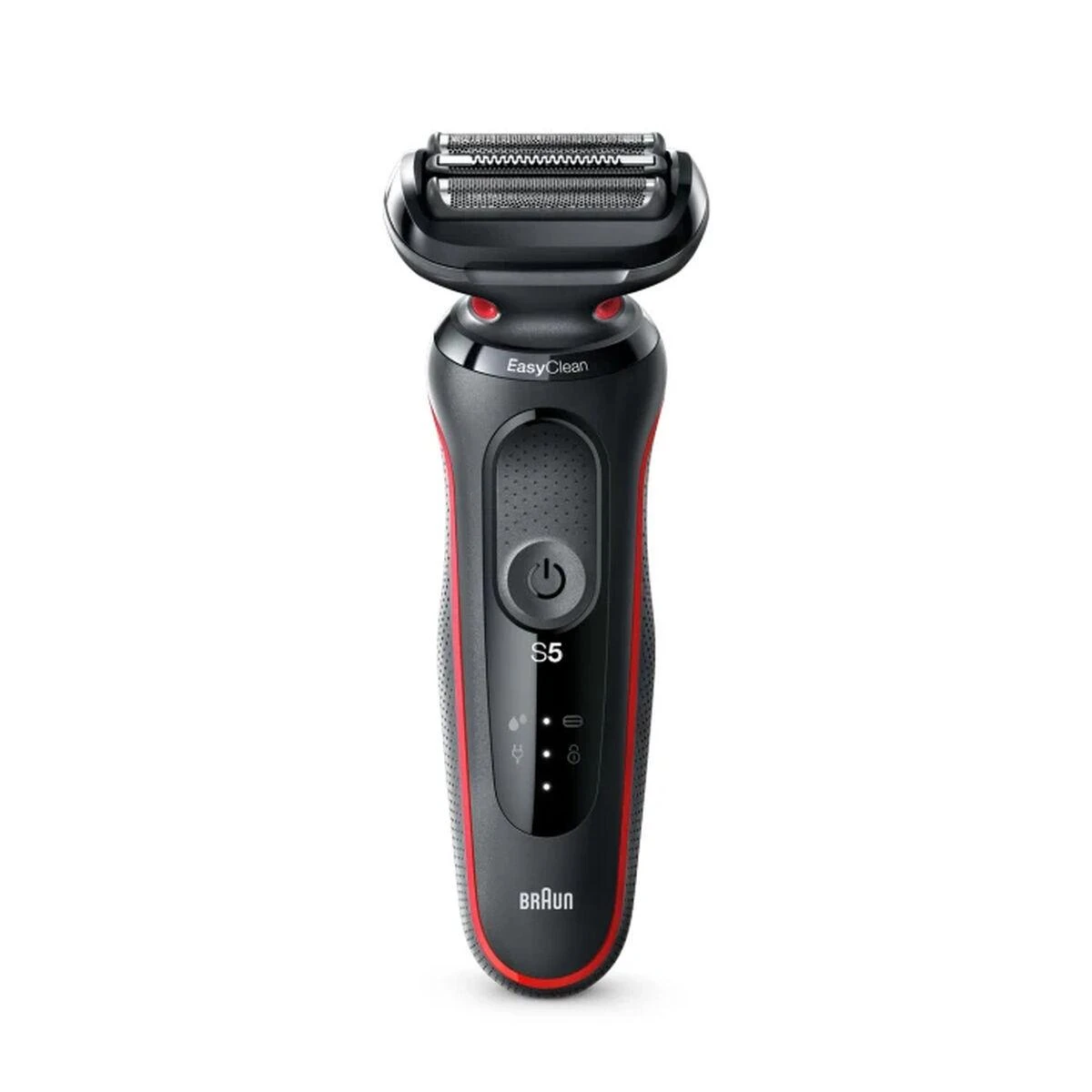 Braun | Shaver | 51-R1000s | Operating time (max) 50 min | Wet & Dry | Juodas/Raudona