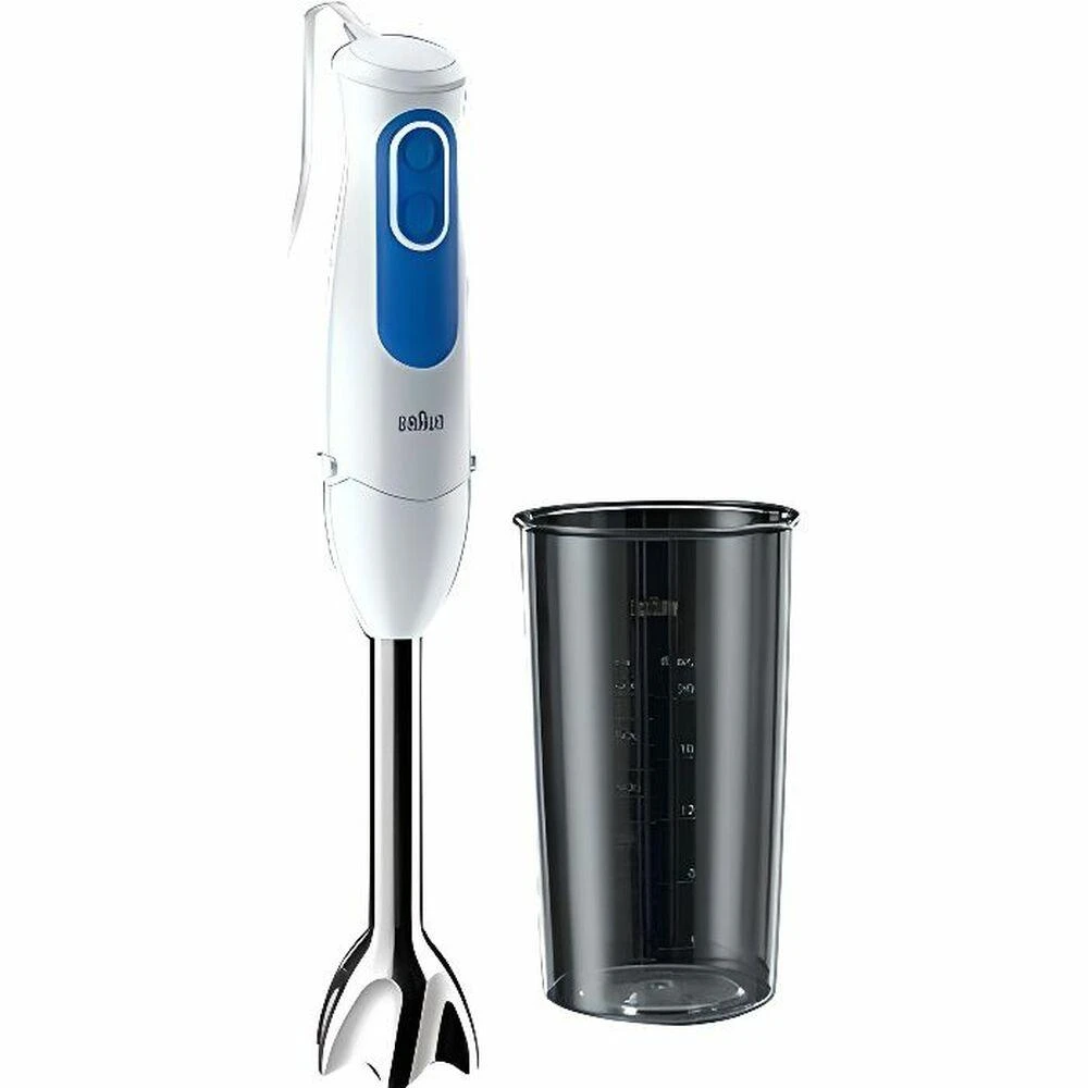 Braun MQ 3000 WH Smoothie+ 0,6 L Panardinamas maišytuvas Mėlyna, Balta 700 W