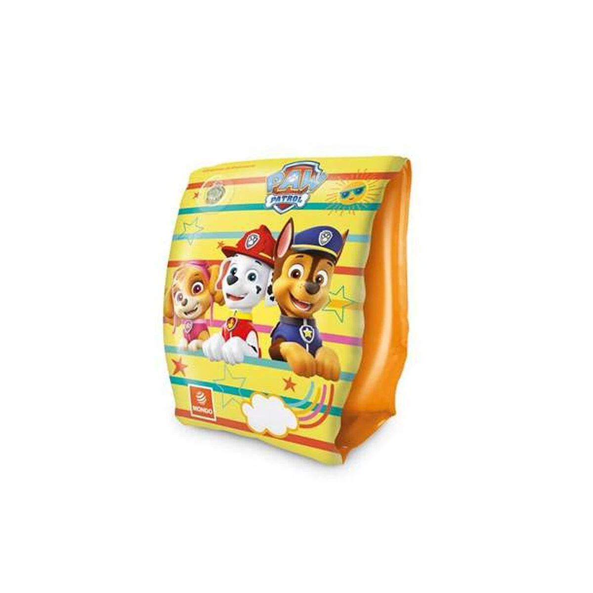Mondo Plaukimo rankovės Paw Patrol, 15x23 cm, oranžinės