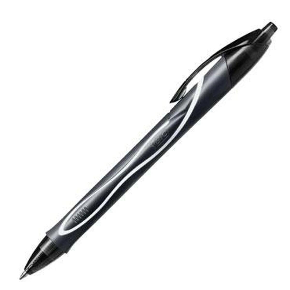 Bic Gelinis rašiklis Gel-Ocity Quick Dry, juodas, pakuotėje 12 vnt. 494664