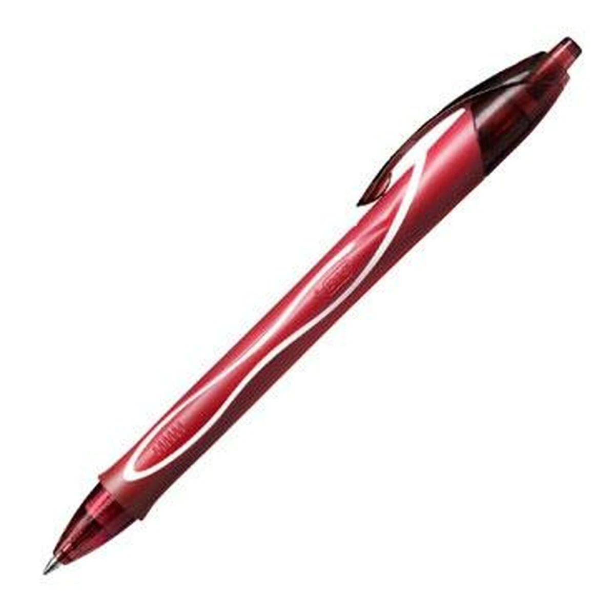 Bic Gelinis rašiklis Gel-Ocity Quick Dry, raudonas, pakuotėje 12 vnt. 494671