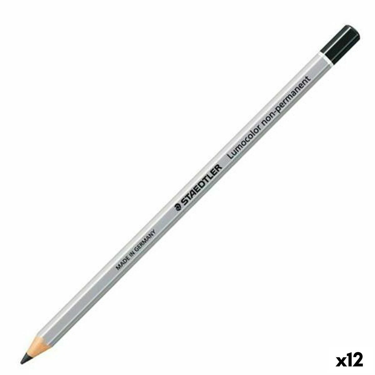 Staedtler STAEDTLER Trockenmarker nonpermanent juodas 12 Stück
