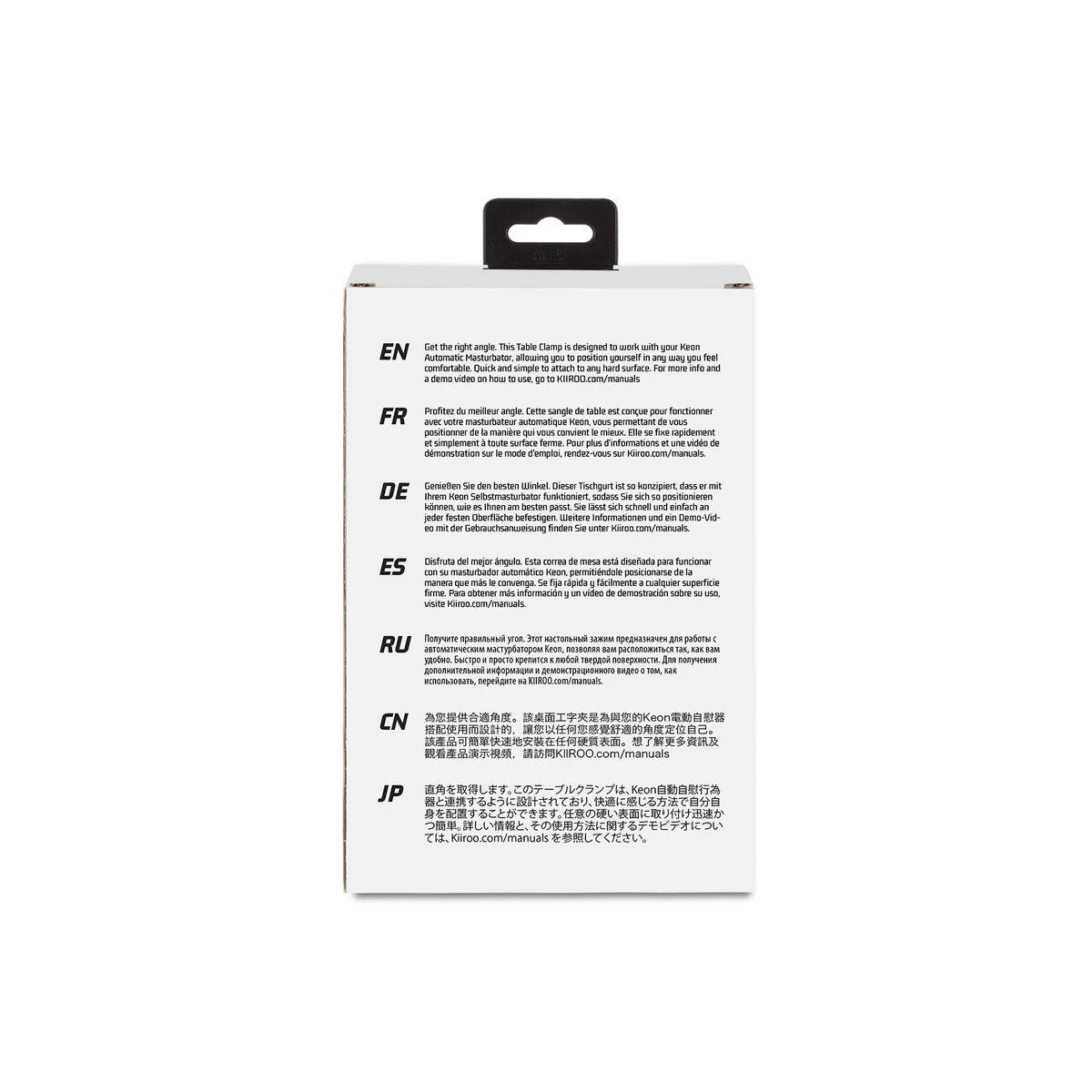 Kiiroo masturbatoriaus laikiklis KEON Table Clamp