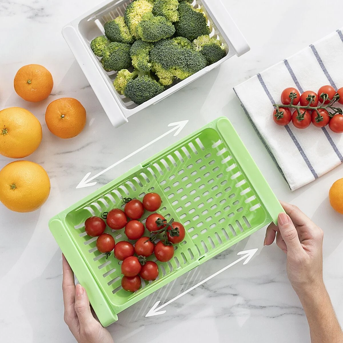 InnovaGoods InnovaGoods Pojemnik półki na owoce x 2vnt.