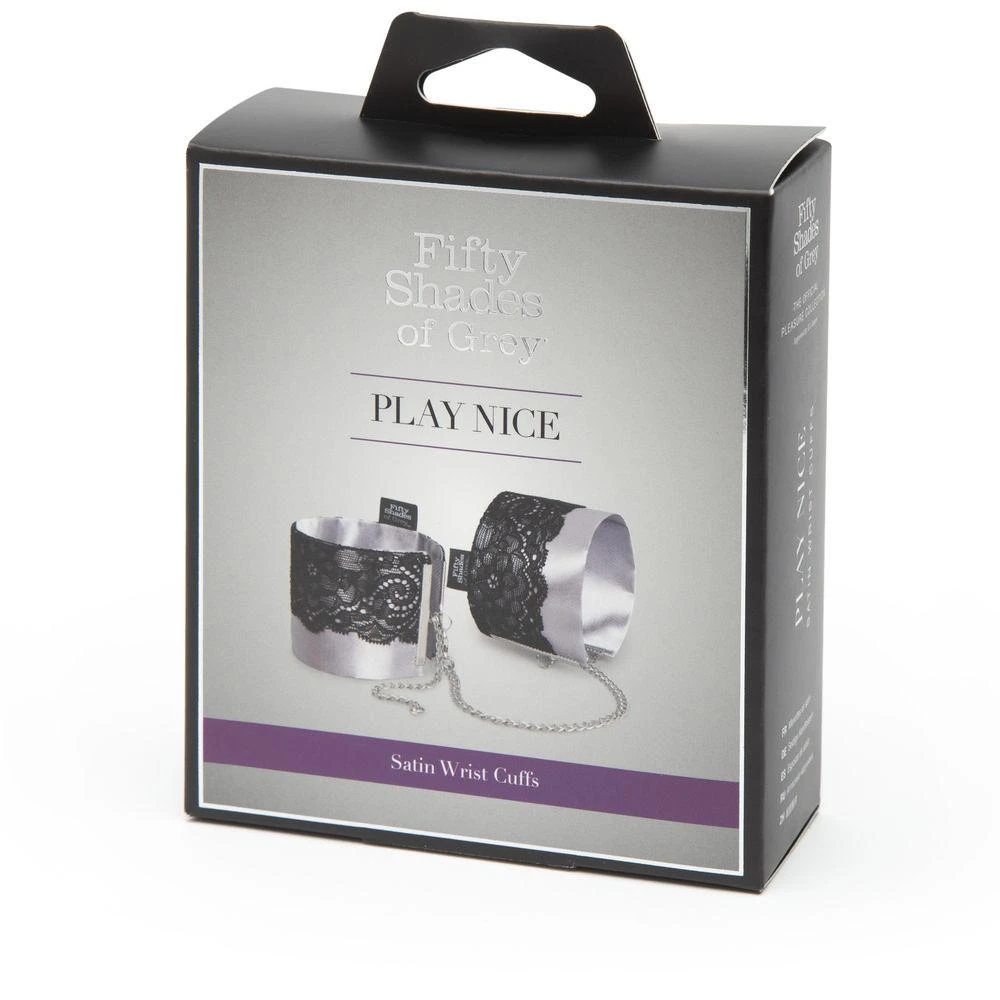 Fifty Shades of Grey FSOG Play Nice Satin & Lace Wr