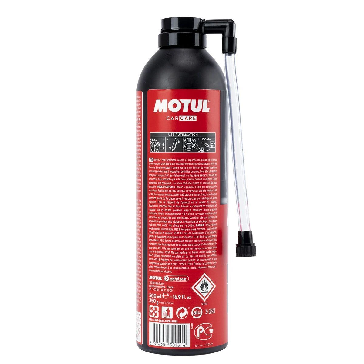 Alyva MOTUL Car Care Tyre Repair 0,5ltr (110142)